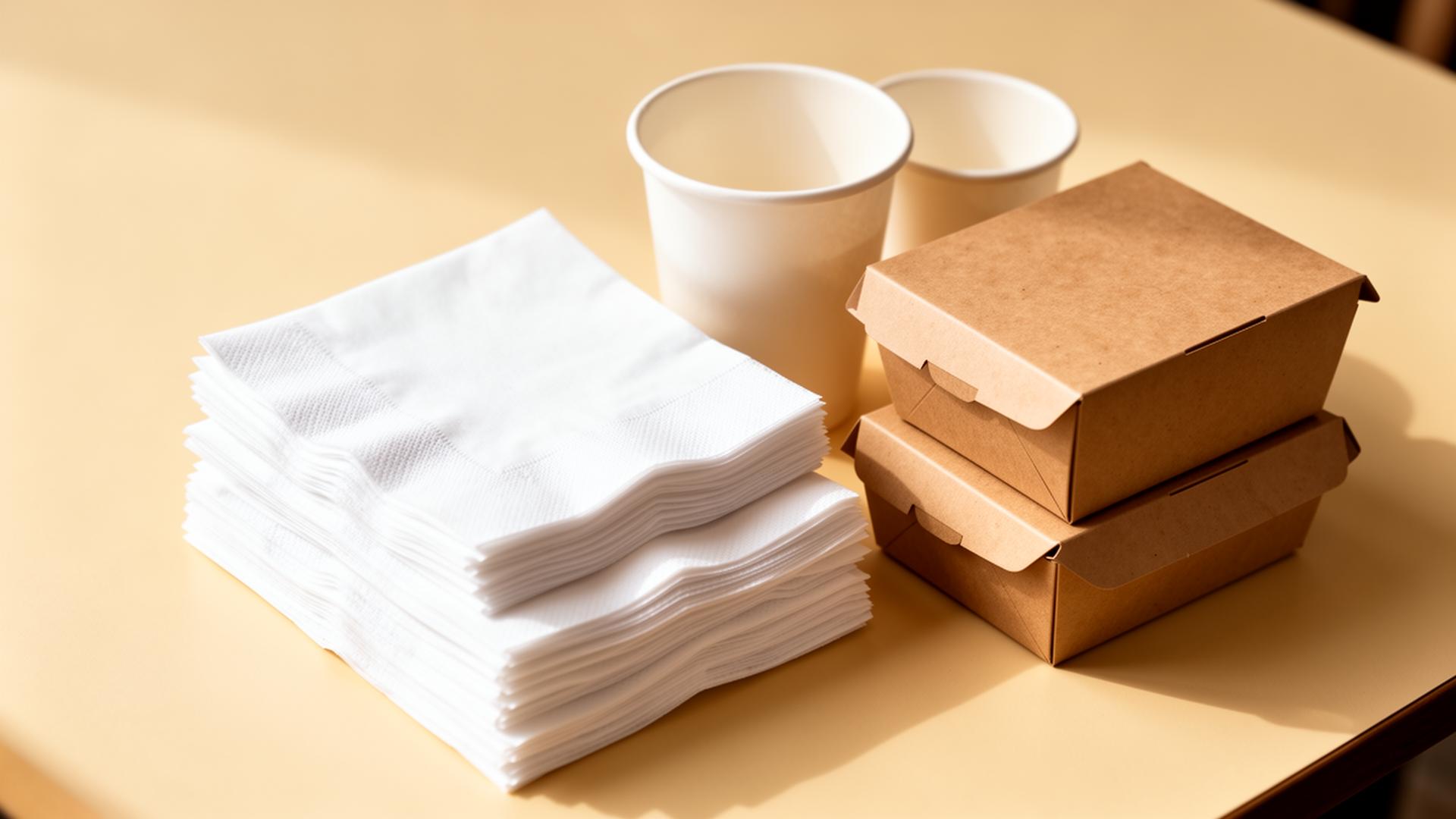 Servilletas de papel y envases desechables Macserv
